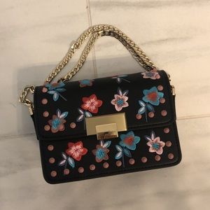TopShop Rosie Floral Embroidered Crossbody